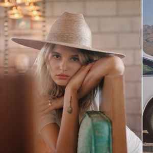 Lack of Color western wide palma straw hat S/M